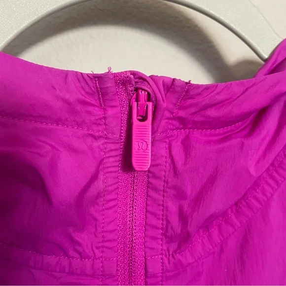 Lululemon Hood Lite Packable Jacket Purple Highlight - Picture 6 of 11
